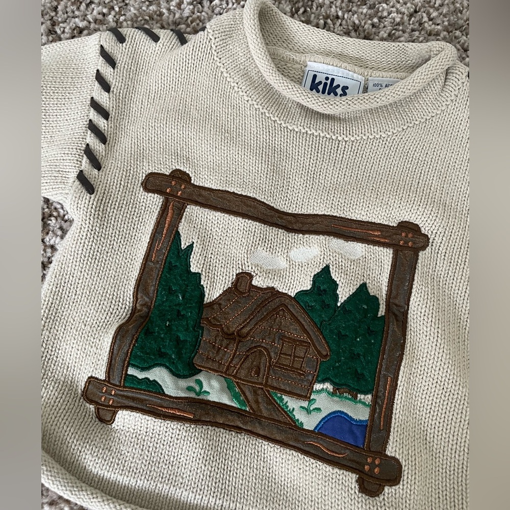Kiks 12m Baby Sweater 🪵 - Picture 3 of 5